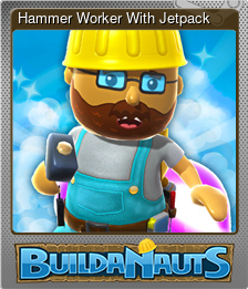 Series 1 - Card 1 of 8 - Hammer Worker With Jetpack