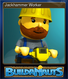 Series 1 - Card 2 of 8 - Jackhammer Worker
