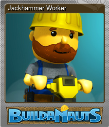 Series 1 - Card 2 of 8 - Jackhammer Worker