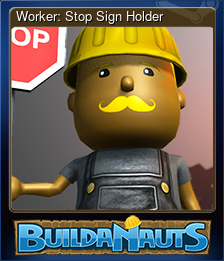 Series 1 - Card 8 of 8 - Worker: Stop Sign Holder