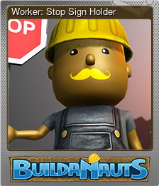 Series 1 - Card 8 of 8 - Worker: Stop Sign Holder