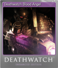 Series 1 - Card 3 of 5 - Deathwatch Blood Angel