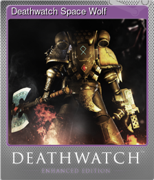 Series 1 - Card 2 of 5 - Deathwatch Space Wolf