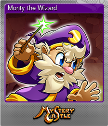 Series 1 - Card 6 of 6 - Monty the Wizard