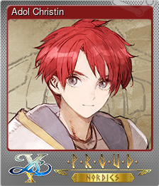 Series 1 - Card 1 of 6 - Adol Christin