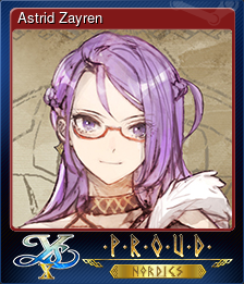 Series 1 - Card 2 of 6 - Astrid Zayren