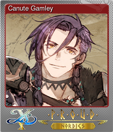 Series 1 - Card 3 of 6 - Canute Gamley