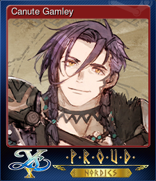 Series 1 - Card 3 of 6 - Canute Gamley