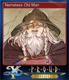 Series 1 - Card 6 of 6 - Nameless Old Man