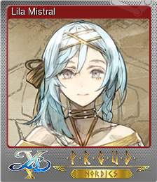 Series 1 - Card 5 of 6 - Lila Mistral