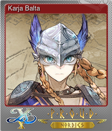 Series 1 - Card 4 of 6 - Karja Balta