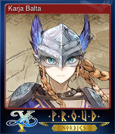 Series 1 - Card 4 of 6 - Karja Balta