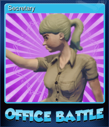 Series 1 - Card 3 of 5 - Secretary