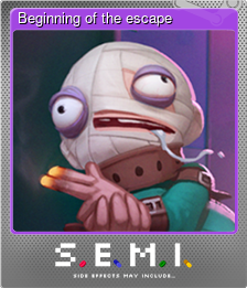 Series 1 - Card 4 of 8 - Beginning of the escape