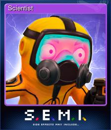 Series 1 - Card 6 of 8 - Scientist