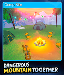 Series 1 - Card 1 of 5 - Camp Site