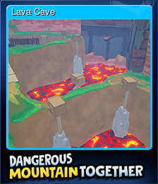 Series 1 - Card 5 of 5 - Lava Cave