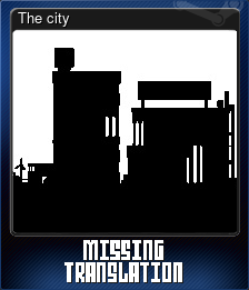 Series 1 - Card 5 of 5 - The city