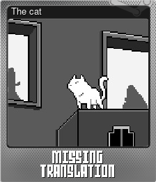 Series 1 - Card 4 of 5 - The cat
