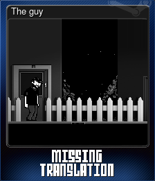 Series 1 - Card 1 of 5 - The guy