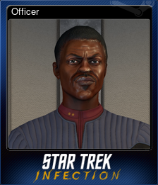 Series 1 - Card 4 of 9 - Officer
