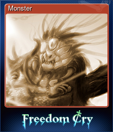 Series 1 - Card 1 of 5 - Monster