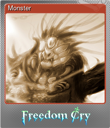 Series 1 - Card 1 of 5 - Monster