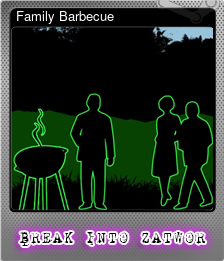 Series 1 - Card 2 of 6 - Family Barbecue