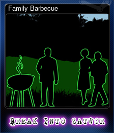 Series 1 - Card 2 of 6 - Family Barbecue