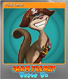 Series 1 - Card 5 of 5 - Pirat ferret