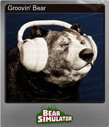 Series 1 - Card 5 of 6 - Groovin' Bear