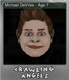 Series 1 - Card 4 of 8 - Michael DeVries - Age 7
