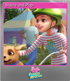 Series 1 - Card 5 of 5 - Stacie and Pup