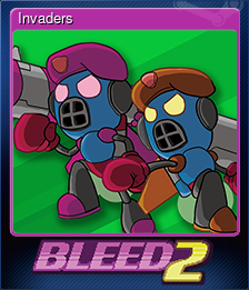 Series 1 - Card 2 of 8 - Invaders