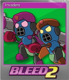 Series 1 - Card 2 of 8 - Invaders