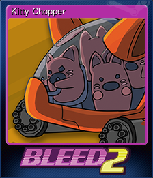 Series 1 - Card 3 of 8 - Kitty Chopper