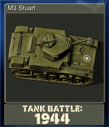 Series 1 - Card 1 of 6 - M3 Stuart