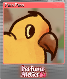 Series 1 - Card 6 of 6 - Paco Paco