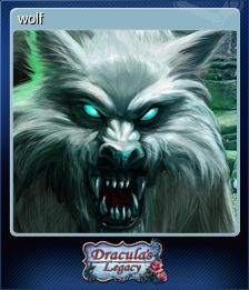 Series 1 - Card 1 of 5 - wolf