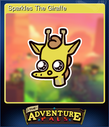 Series 1 - Card 2 of 15 - Sparkles The Giraffe