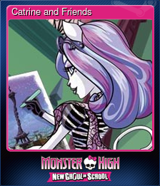 Series 1 - Card 1 of 5 - Catrine and Friends