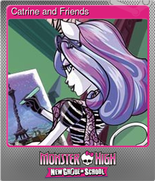 Series 1 - Card 1 of 5 - Catrine and Friends