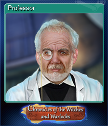 Series 1 - Card 2 of 5 - Professor