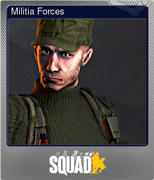 Series 1 - Card 3 of 9 - Militia Forces
