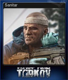 Series 1 - Card 9 of 14 - Sanitar