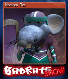 Series 1 - Card 6 of 13 - Hockey Rat