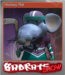 Series 1 - Card 6 of 13 - Hockey Rat