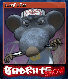 Series 1 - Card 8 of 13 - KungFu Rat