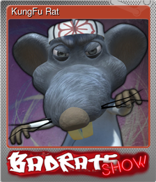 Series 1 - Card 8 of 13 - KungFu Rat