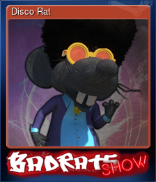 Series 1 - Card 1 of 13 - Disco Rat